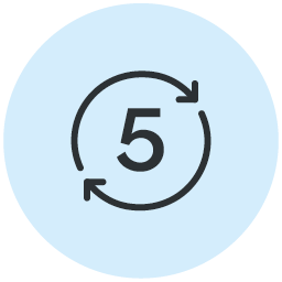 Betaling binnen 5 werkdagen